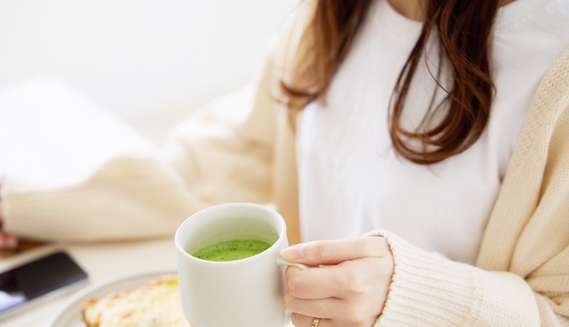 抹茶風味の青汁は美味しく飲める！