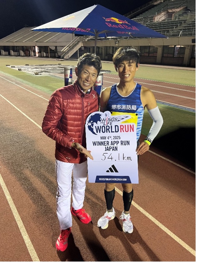Wings for Life World Run 福山の様子