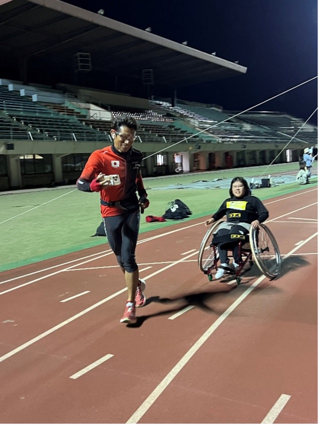 Wings for Life World Run 福山の様子