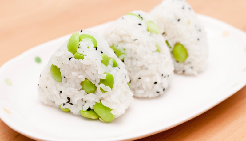 枝豆おにぎり